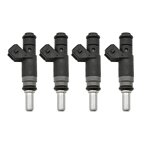 Auto-Einspritzventil, Kraftstoffinjektor, 4 Stück 7506158 13537506158 Kraftstoffinjektor für BMW 1er E87 118 I/120 I 06-11 120 I 03-11 3er E46 318 I 01-05 2.0L von DBAOXIN