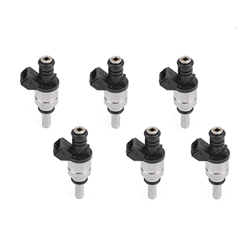 Auto-Einspritzventil, Kraftstoffinjektor, 6 Stück für BMW X3 Z3 Z4 528i 328Ci 323Ci 525i 325xi 320i, passend für 1427240 FJ491 852-12172, Autoteile, Einspritzdüse, Benzininjektor von DBAOXIN