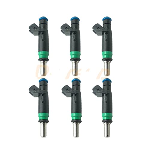 Auto-Einspritzventil Kraftstoffinjektor 6 Stücke Für BMW E66 E60 750i E53 2004 2005 2006 2007 2008 2009 2010 V8 7525721 von DBAOXIN