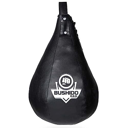 DBX Bushido Boxbirne Hängend mit Füllung 5 kg - Boxsack Punchingball Erwachsene - Schwarz Boxing Bag - Boxball - Boxing Equipment von DBX BUSHIDO SPORT