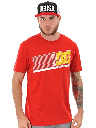 DC Shoes Baseline – Shirt – kurzärmelig – Herren L Rouge (Formula One) von DC Shoes