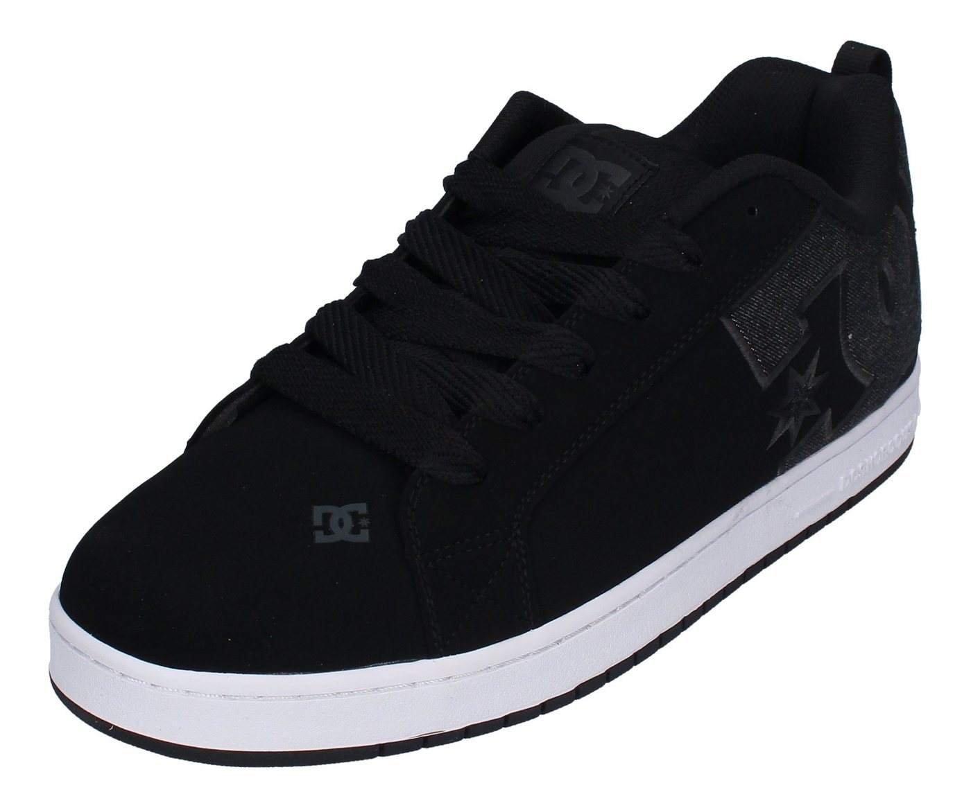 DC Shoes Court Graffik Skateschuh Black Denim von DC Shoes