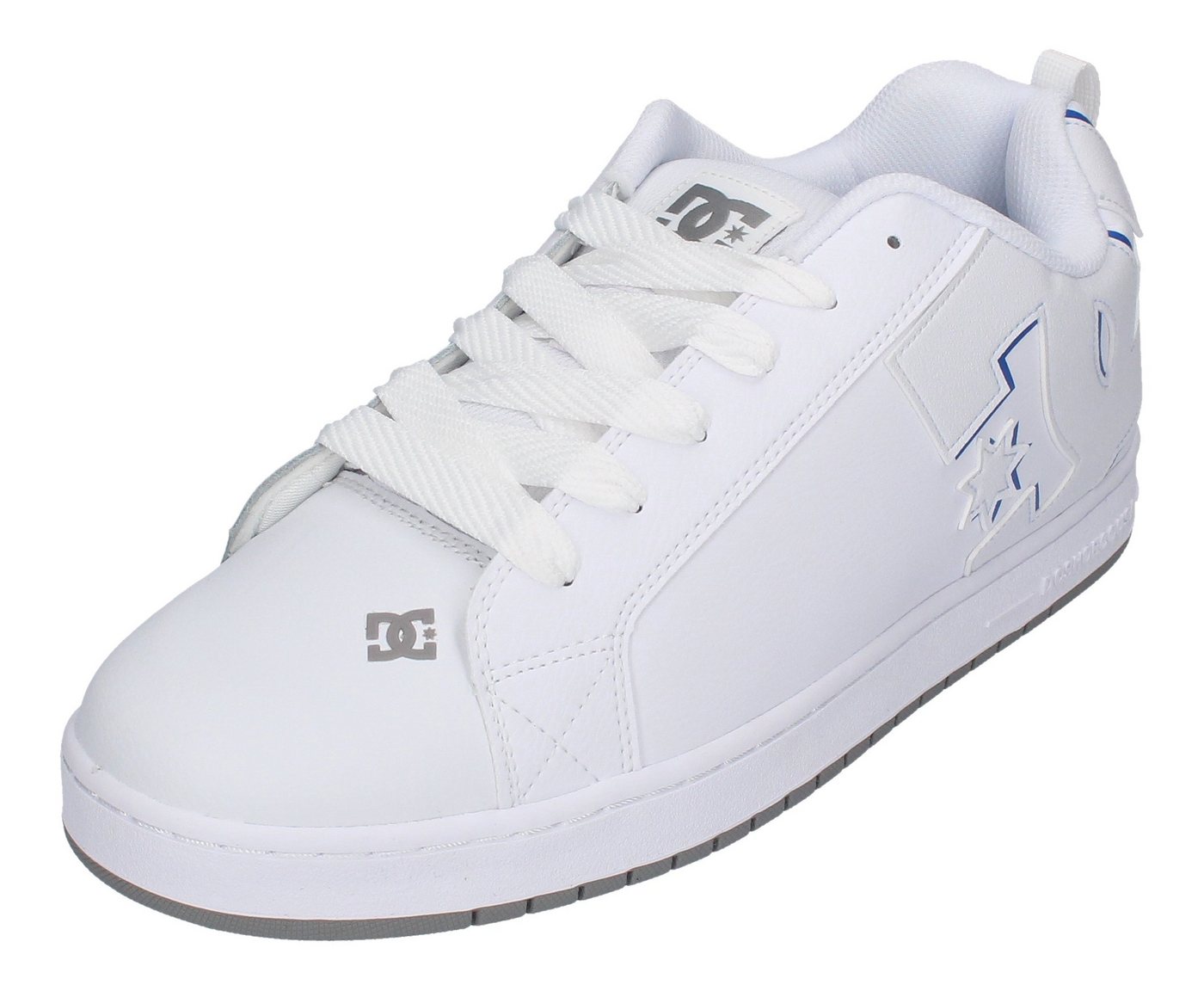 DC Shoes Court Graffik Skateschuh White Roal Grey von DC Shoes