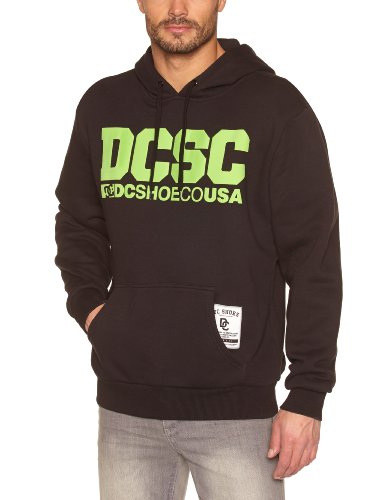 DC Shoes Herren Screenline Sweatshirt DCSC PH, Black, L, DRMSW222-BLKD von DC Shoes