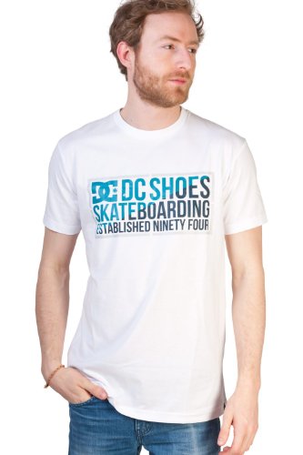 DC Shoes Herren Shirt & Hemd Tantrum Short Sleeve M Tees, White, M von DC Shoes