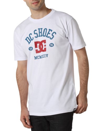 DC Shoes Herren T-Shirt Layup, White, L, D051200336 von DC Shoes