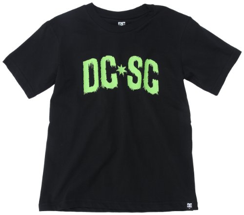 DC Shoes Jungen T-Shirt Shock Goth Standard, black, 176 (L), D071200154 von DC Shoes