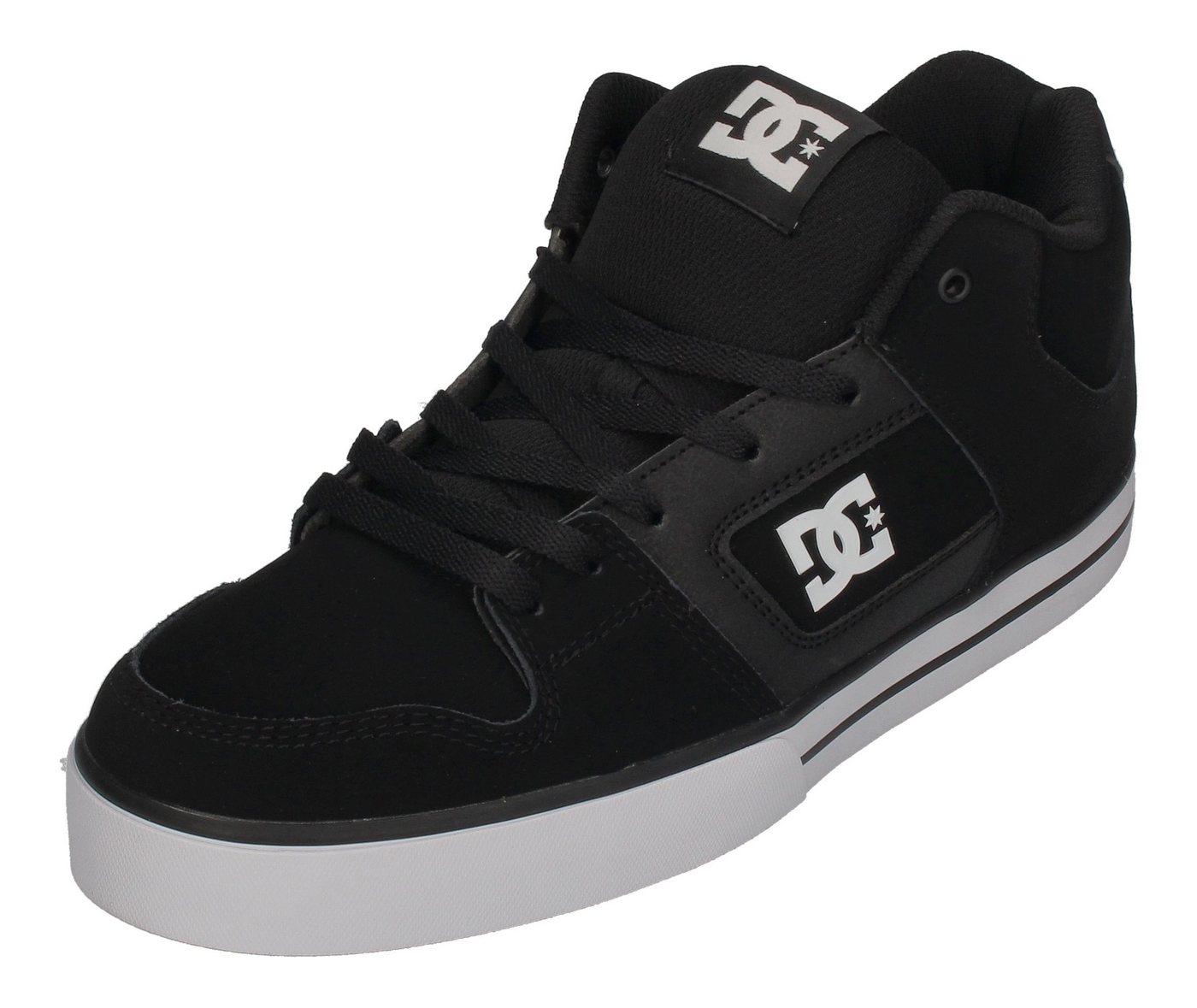 DC Shoes Pure MID ADYS400082 Skateschuh Black white von DC Shoes