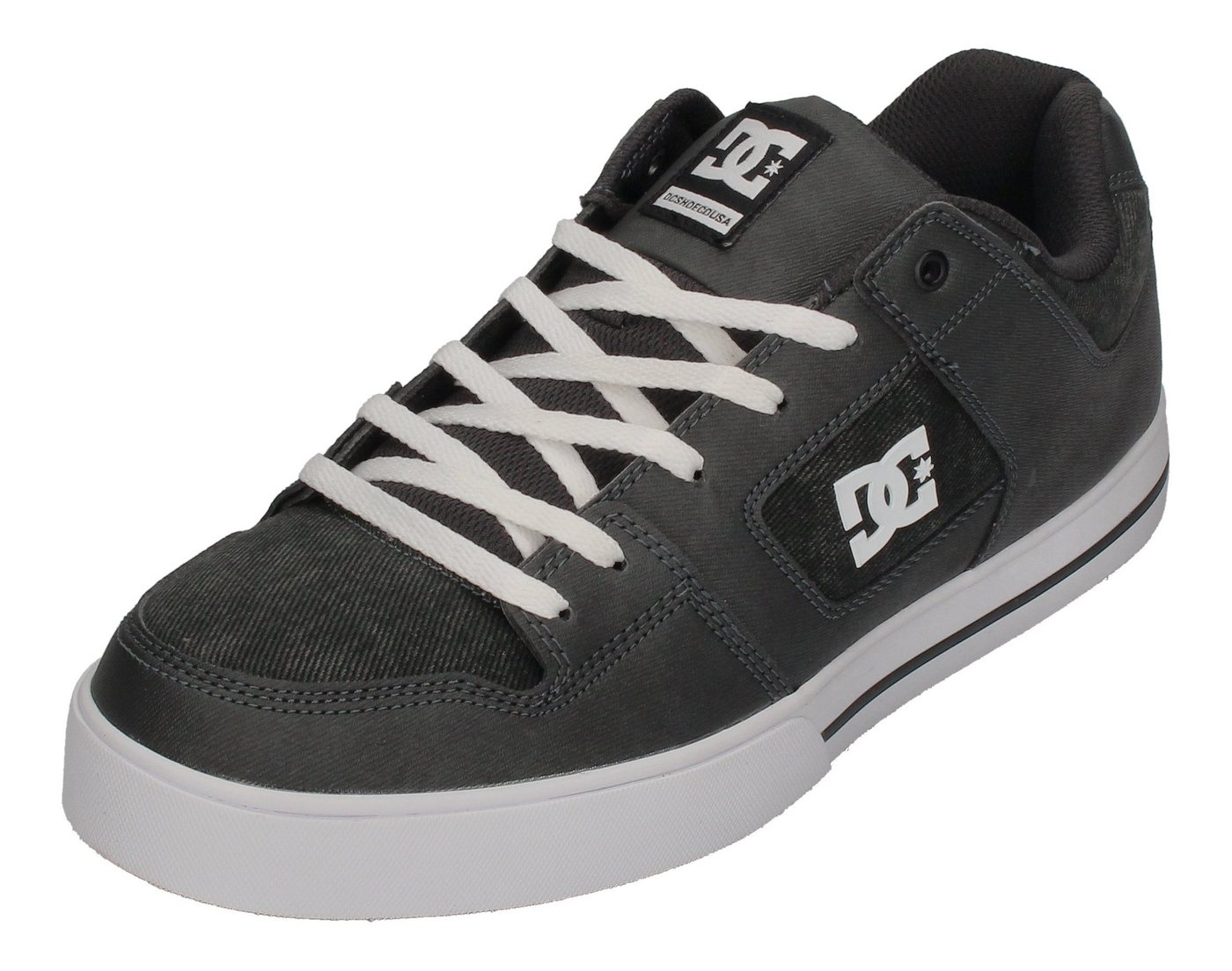 DC Shoes Pure Se Sn Skateschuh Schwarz (Black Destroy Wash-Kdw) von DC Shoes