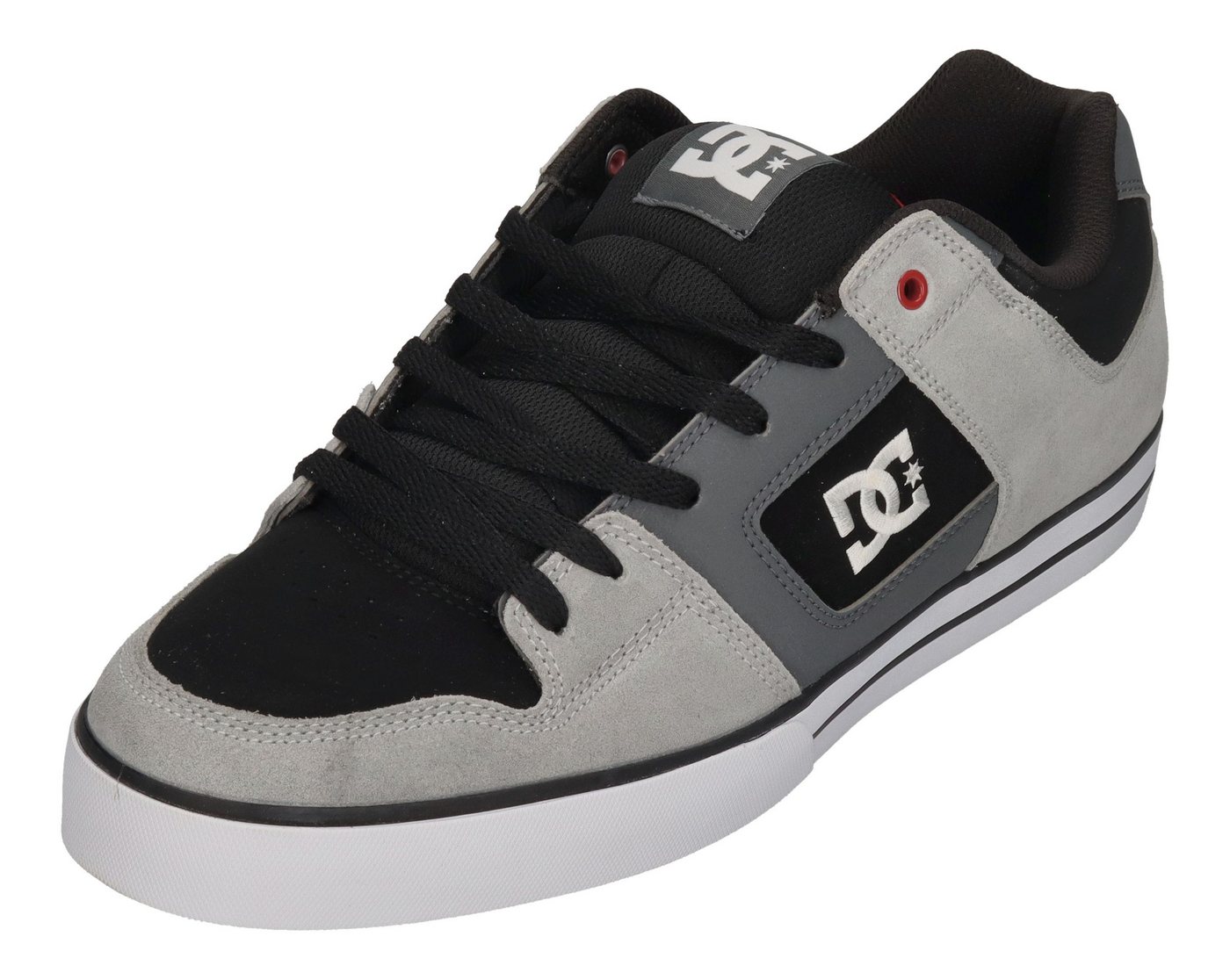DC Shoes Pure Skateschuh Black Grey Red von DC Shoes