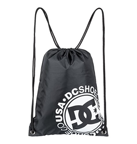 DC Apparel Herren Cinched Gear Bag, Black, 46 x 35, 5 cm von DC