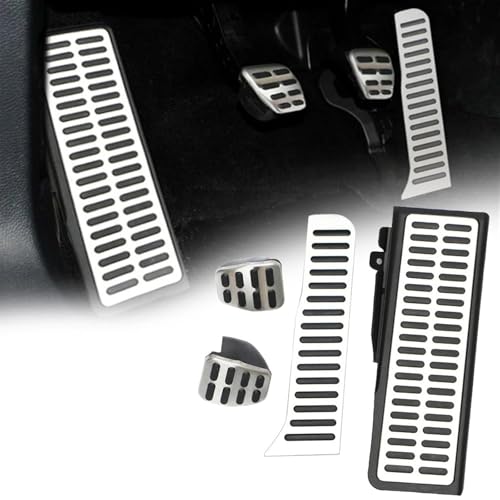 DCXXAN Auto-Fußpedal, Gaspedal, Bremspedal, Abdeckungspolster für VW für Vento für Sagitar 2005–2010 (Linkslenker) von DCXXAN