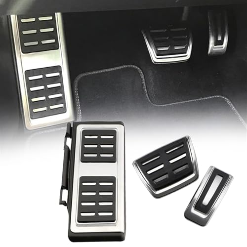 DCXXAN Auto Fußstütze Gas Kupplung Pedal Bremspedal Abdeckung Pad LHD Für Skoda Für Kodiaq 2016 2017 2018 2019 2020 2021 von DCXXAN