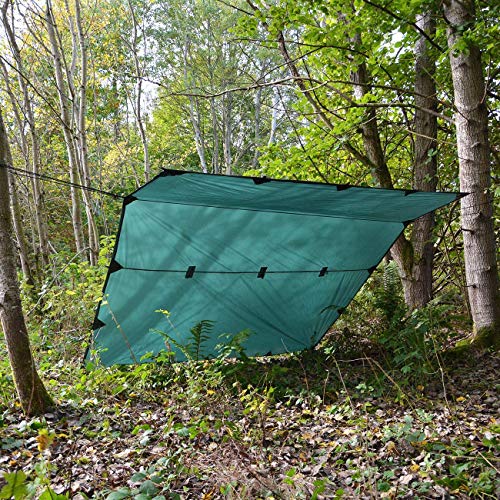 DD Hammocks Sonnensegel, 3 x 3 m, grün von DD HAMMOCKS