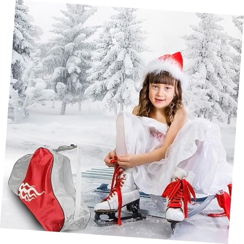 DECORNIJIA Rollschuh Rucksack Dreieckstasche Verstellbar Gepolsterter Schultergurt Robuste Handhabung Modisches Buntes Design Vielseitig als Hand Umhängetasche für Zufällige Zufällige Farbe von DECORNIJIA