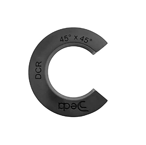 DEDA-ELEMENTI Compression Ring for Integrated Headset (4H20060-P01), 6.75mm, PA66, Blue Kompressionsring, schwarz/schwarz, 75mm von DEDA-ELEMENTI