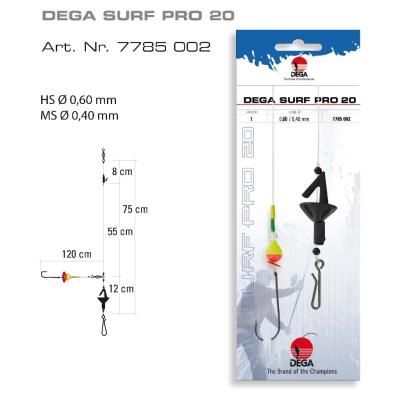 DEGA Brandungsvorfach DEGA-SURF Pro 20 von DEGA