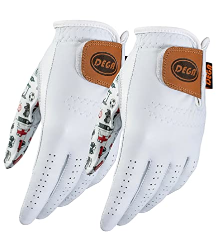 dega Golf Gloves (M, Love England) von DEGA
