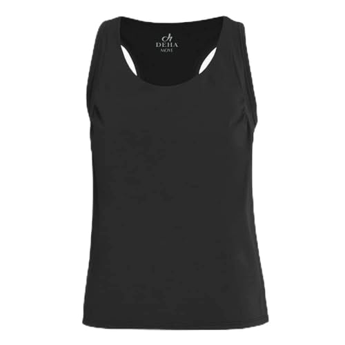 DEHA Yoga Soft Trägershirt/Cami Shirt Black L von DEHA