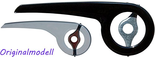 DEKAFORM Kettenschutz Easy Line 180-3-S-He Alternativ Hesling Prisma für Active Ragazzi Mifa Norma Curtis Zündapp Fahrrad 36-38 Zähne Kettenblatt * schwarz von DEKAFORM
