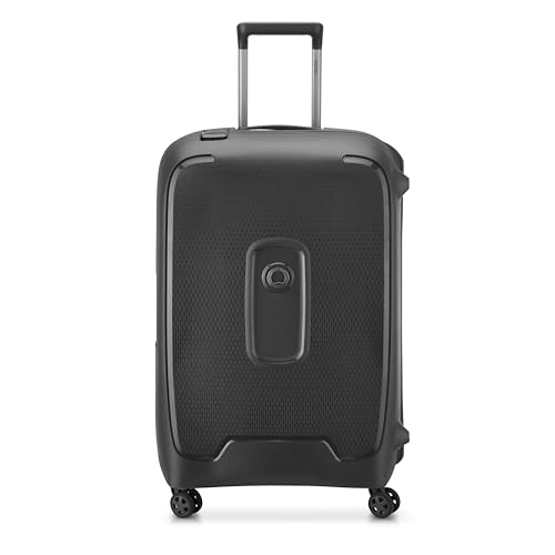 DELSEY PARIS - MONCEY - Valise Grande Taille rigide matière recyclée et Recyclable - 76x52x30 cm - 97 litres - L - Noir von DELSEY PARIS