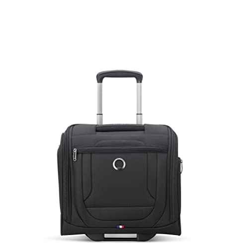DELSEY PARIS Helium DLX Softside Gepäckuntersitz mit 2 Rollen, schwarz, Carry on 16 Inch, Helium DLX Softside Gepäck Untersitz mit 2 Rollen von DELSEY PARIS