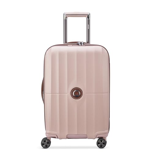 DELSEY Paris St. Tropez Hardside Erweiterbares Gepäck mit Spinner-Rädern, Rose, Carry-on 21 Inch, St. Tropez Hartschalengepäck, erweiterbar, mit Rollen von DELSEY PARIS