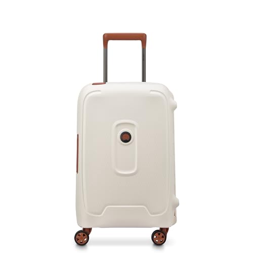 DELSEY PARIS - MONCEY - Valise cabine rigide matière recyclée et Recyclable - 55x35x25 cm - 38 litres - S - Angora von DELSEY PARIS