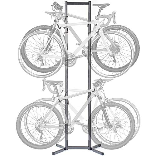 Delta Cycle Canaletto – Halterung für 4 Fahrräder, grau, Standard von Delta Cycle and Home