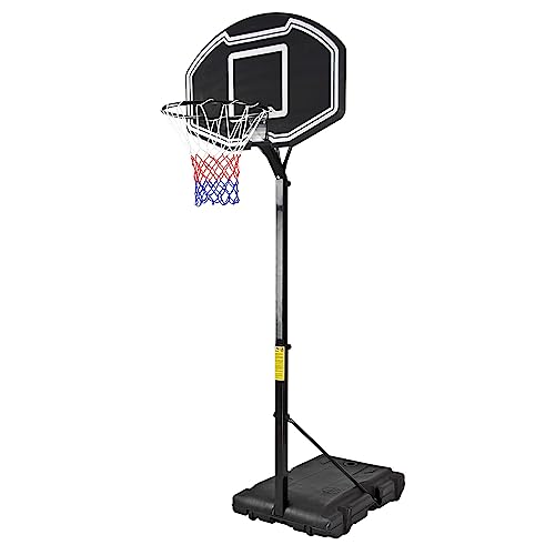 Basketballkorb Basketball Ring Basketballständer höhenverstellbar bis 260 cm von DEMA