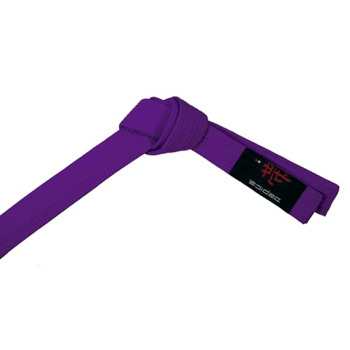 DEPICE Kampfsport Gürtel – Reine Baumwolle mit 7 Reihen kraftvoller Poly-Nähte, violett/lila, 200 cm von DEPICE