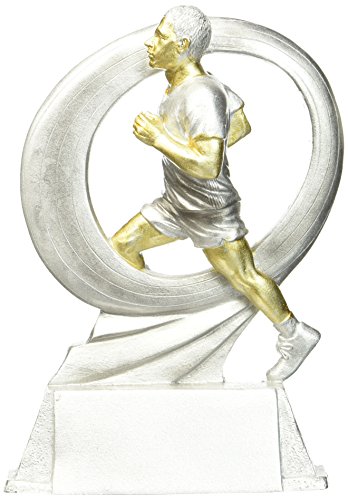 DEPICE Pokal Handball, Silber/Gold, 17 cm von DEPICE