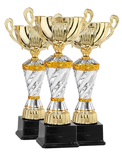 DEPICE Pokalserie Pokal, Silber/Gold, 33-44 cm von DEPICE