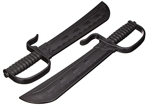 DEPICE Messer Wing Chun Schwerter Hartkunststoff (Paar), schwarz, W-BFHP von DEPICE