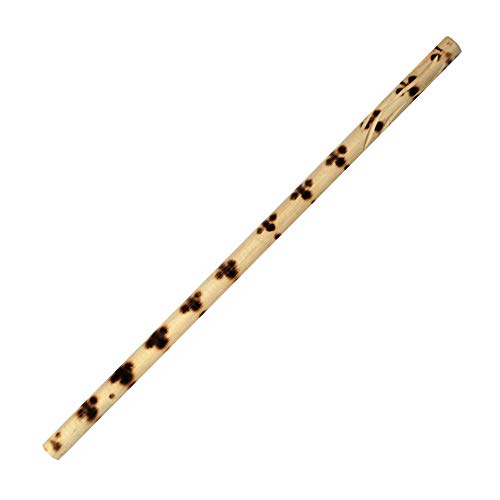 DEPICE Escrima Stick Rattan - Tiger Style, ca. 68 cm, Durchmesser ca. 20 mm, ca. 180-200 g, Tribal-Gravur, strapazierfähig, Arnis Kali von DEPICE