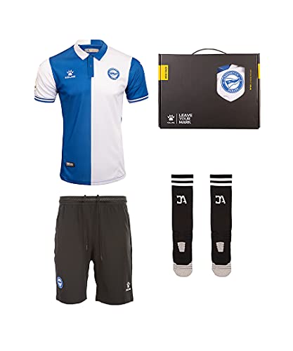 DEPORTIVO ALAVÉS Unisex, Jugend 1ª Equipación 21/22 Minikit, Juventud, Albiazul, Albiblau, 14 von DEPORTIVO ALAVÉS