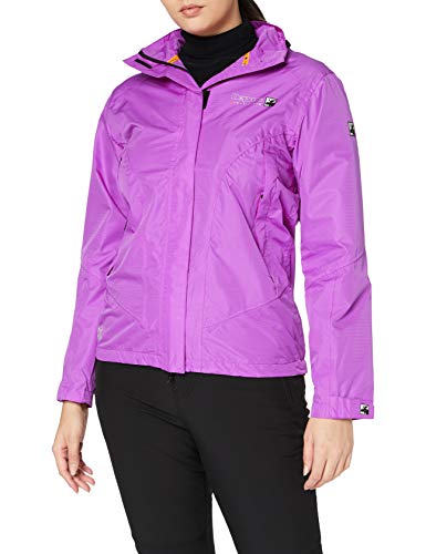 Deproc Active Damen Outdoor Jacke und Regenjacke DEPROC CHARNY bis Gr 54, Purple, 40 von DEPROC-Active