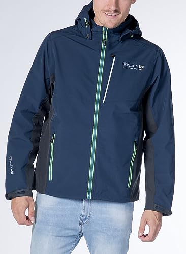 Deproc Active Herren Atmungsaktive Nunavut Softshelljacke, Navy, 4XL von DEPROC-Active