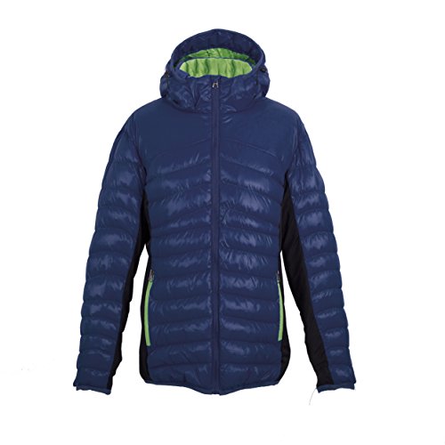 DEPROC-Active Damen Daunenjacke Gilmour Powerstretch Women Jacke, Blau, 38 von DEPROC-Active