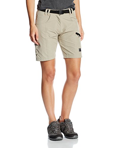 Deproc Active Damen Hose Kenora Elastische Shorts, Sand, 48 von DEPROC-Active