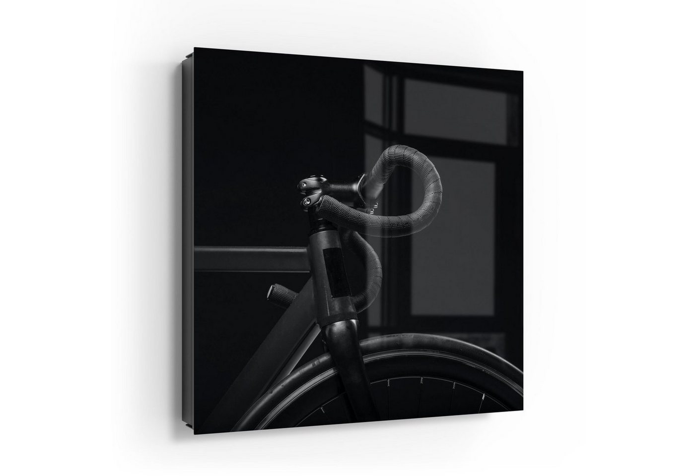 DEQORI Schlüsselkasten 'Sportliches Fahrrad', Glas Schlüsselbox modern magnetisch beschreibbar von DEQORI