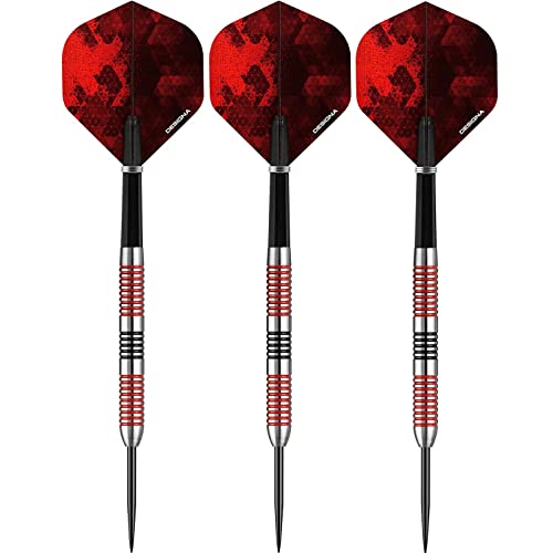 Designa Vampires V2 Dartpfeile | M2 | Steeltip Darts Set | 23 g (D0605) von DESIGNA DARTS
