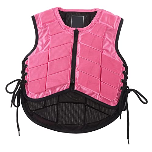 DEWIN Reitweste für Kinder, schaumstoffgepolsterte Sicherheits-Schutzausrüstung für das Reiten, REIT-Körperschutz, Pink(CL) von DEWIN