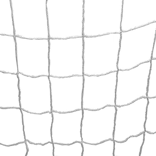 DEWIN Ttornetz,Netz für Fussballtor 2 Meter Groß Fußball Fußballnetz in Voller Größe Sport Ersatzfußball Torpfosten Netz (12 6ft) von DEWIN