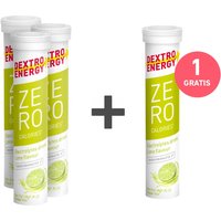 Dextro Energy Zero Calories Brausetabletten-Set 3+1 gratis von DEXTRO ENERGY