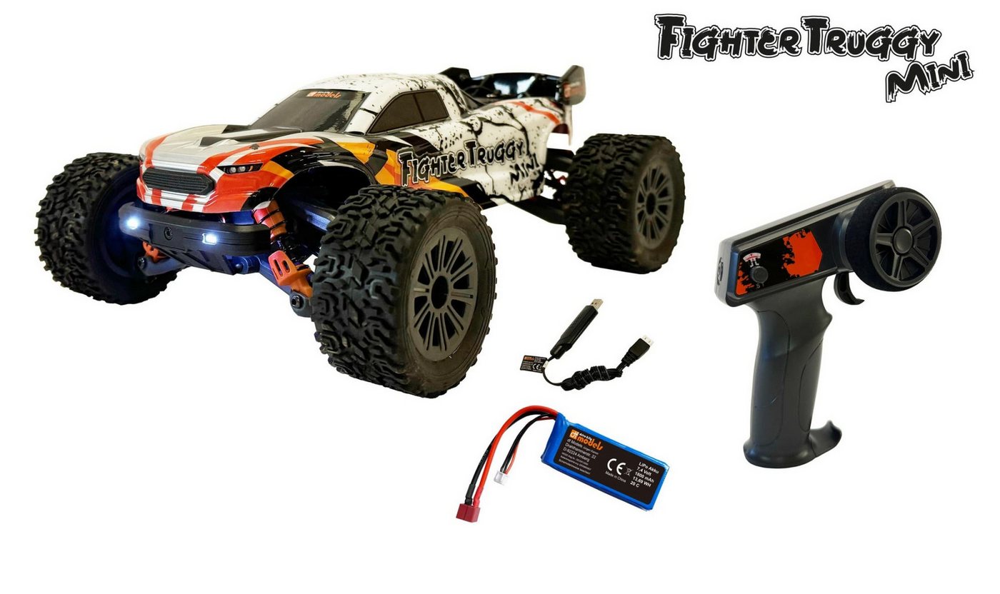 DF-Models RC-Quadrocopter DF Models RC FighterTruggy Mini 1:16 4WD RTR von DF-Models