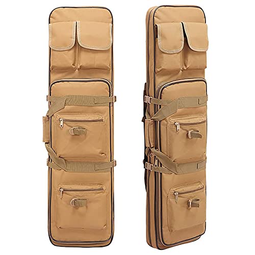 DFANCE Waffentasche Gewehrtasche Gewehrfutteral,Taktische Waffentasche Armee Airsoft wasserdichte Langwaffentasche Futteral,Schrotflintenscheide,Lagerung und Transport,Desert,120cm/47.2in von DFANCE