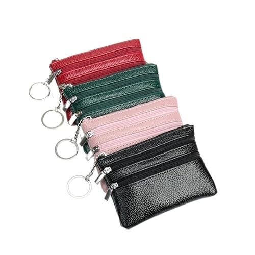 DFJOENVLDKHFE Damen-Handgelenk-Clutch, kleine Damen-Mehrfachtasche, Damen-PU-Leder-Geldbörse, Geldbörsen-Armbänder(Color:Pink) von DFJOENVLDKHFE