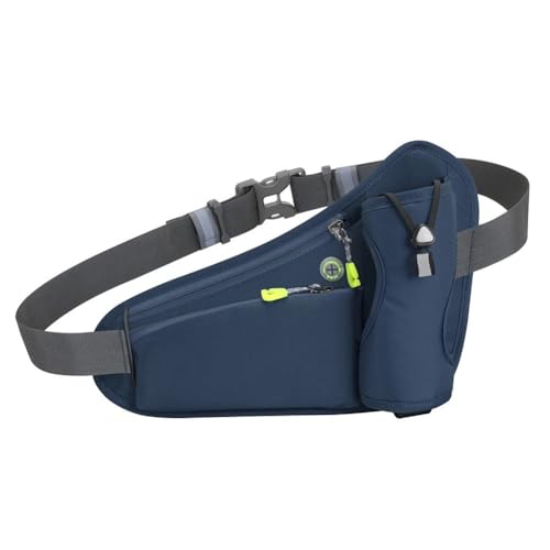 Laufgürtel-Hüfttasche, Hüfttasche for Wandern, Radfahren, Sport, mit verstellbarem Gurt, Leichter Laufrucksack(Color:A Grey) von DFJOENVLDKHFE