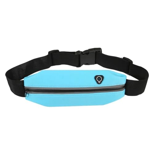 Laufgürtel-Hüfttasche, Hüfttasche for Wandern, Radfahren, Sport, mit verstellbarem Gurt, Leichter Laufrucksack(Color:B Blue) von DFJOENVLDKHFE